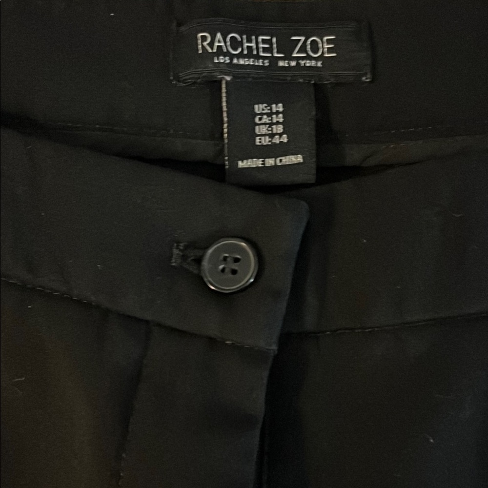 Rachel Zoe Elegant Black Trousers